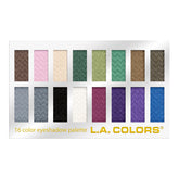 L.A. COLORS Smokin: paleta de 16 sombras para looks versátiles.