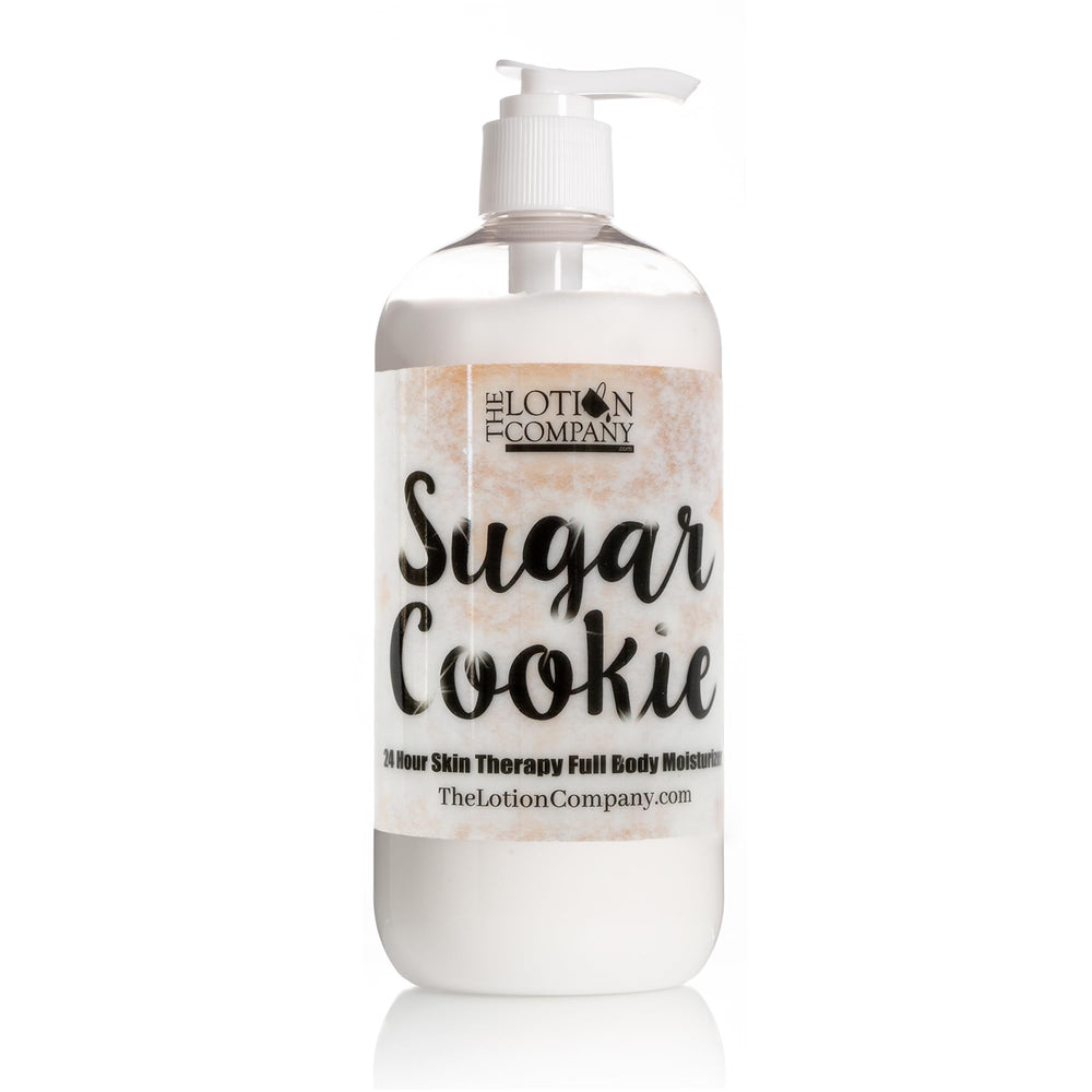 The Lotion Company: crema corporal 24h con aroma a galleta de azúcar para hidratación diaria.