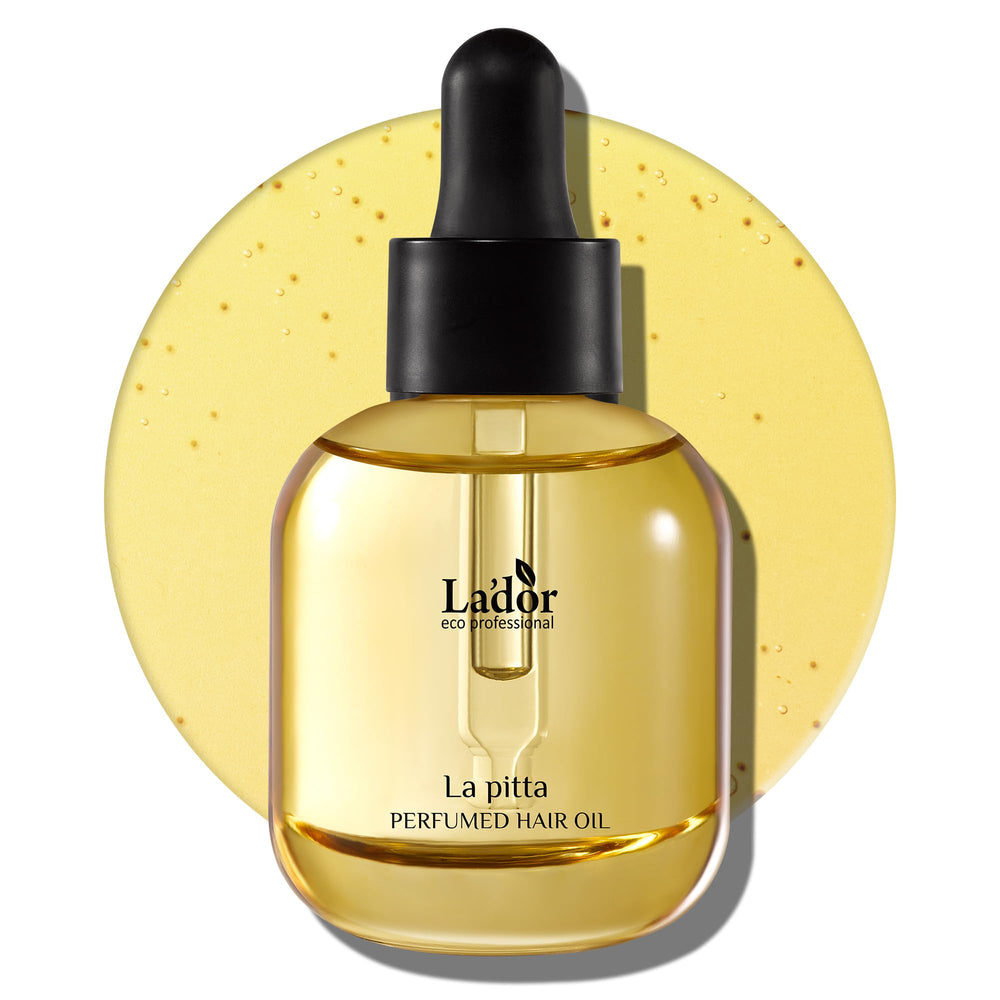 LA'DOR Aceite perfume para cabello, frasco-vertido, aporta brillo y control del encrespamiento