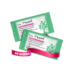 LA Fresh toallitas desmaquillantes para rostro eliminan maquillaje sin irritar la piel.
