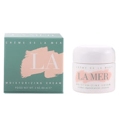 La Mer crema hidratante 2 onzas, textura ligera que se funde con la piel para hidratación duradera.