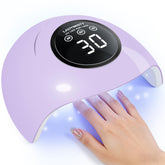 LadyMisty lámpara UV-LED 72W con 18 diodos LED para curado uniforme de geles.