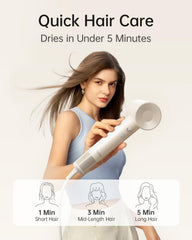 Laifen SE Lite con iones negativos para sellar la humedad y reducir frizz.