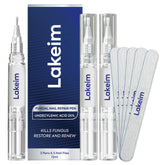 Lakeim tratamiento hongo uñas extra fuerza, aplicación precisa en uñas afectadas.