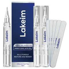 Lakeim tratamiento hongo uñas extra fuerza, aplicación precisa en uñas afectadas.