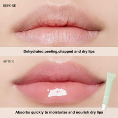 Bálsamo labial Lakerain con acabado ligero y brillo natural