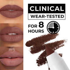 Textura cremosa del delineador Lamel labios mate para aplicación suave