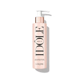 Lancôme Idôle Body Up crema corporal ligera en envase, hidratación suave para la piel.