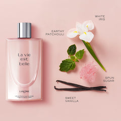 Lancôme La Vie Est Belle: aplicar tras la ducha para hidratación y aroma.