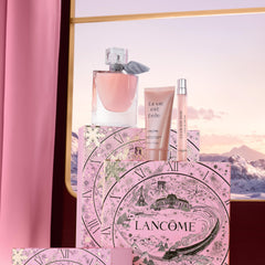 Lancôme La Vie Est Belle crema corporal, hidratación delicada para piel suave.