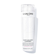 Lancôme Lait Galatée Confort démaquillant visage en flacon apaise et adoucit la peau.