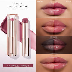 Lancôme Lip Idôle Squalane-12 Butterglow, 24h hidratación para comodidad diaria