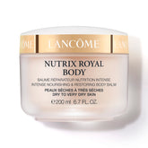 Lancôme Nutrix Royal Beurre Corporel Pot, hydratation durable pour peau sèche.