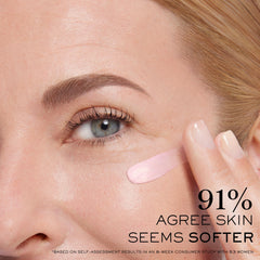 Etiqueta de Lancôme Rénergie con branding claro y datos clave.