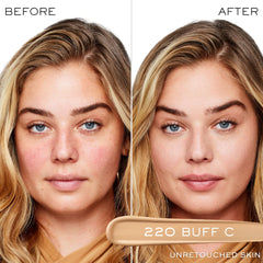 Lancôme Teint Idole Ultra Wear, acabado natural mate para piel suave todo el día.