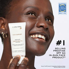 Lancôme UV Expert Defense, textura acuagel fresca, se absorbe casi al instante.
