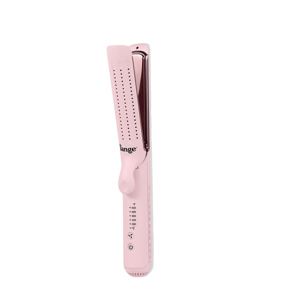 L'ANGE HAIR Le Duo Edge 360 con flujo de aire y placas titanio para deslizamiento suave.