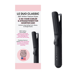 L'ANGE HAIR Le Duo Estándar 360° con flujo de aire frontal para rizos definidos.
