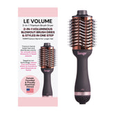 L'ANGE HAIR Le Volume 60mm barra oval: volumen suave para cabello corto.