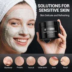 LANGULLCI Masque contrôle huile – fini mat et peau équilibrée
