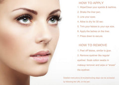Lash'd Up empaque del producto para compra y almacenamiento.