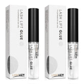 LASHVIEW pegamento para levantamiento de pestañas, adhesivo de alta adherencia para un resultado duradero.