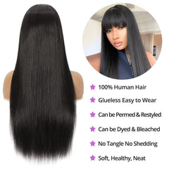 Peluca Lativ de cabello humano brasileño virgen para uso diario y versátil.