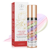 Latorice One Step Color Corrector bottle swirl evens skin tone.