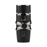 Lattafa Asad Elixir: botella vista frontal, ideal para salidas nocturnas