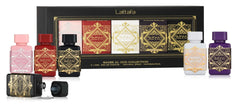 Lattafa Bade’e Al Oud Honor y Gloria: aroma dulce y especiado para ocasiones elegantes.