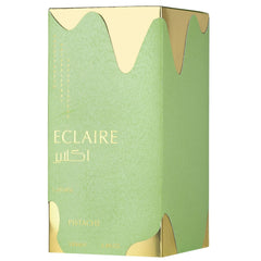 Lattafa Eclaire Pistache, diseño de botella elegante y regalo perfecto
