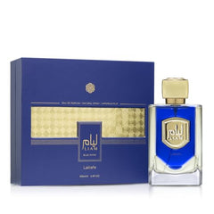 Lattafa Liam Blue Shine caja de empaque, ideal para regalo o almacenamiento