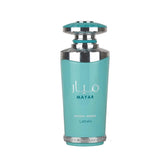 Lattafa Mayar Natural Intense, botella frontal, perfume para uso diario y elegante.