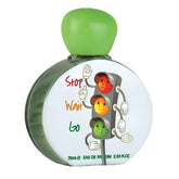 Lattafa Pride Stop Wait Go para Niños, botella de 75 ml ideal para uso diario.