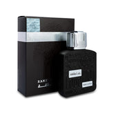 Lattafa Ramz Silver, botella frontal, aroma versátil para unisex.