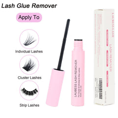 LAUBESS LASH Removedor kit de bricolaje para extensiones de pestañas incluido