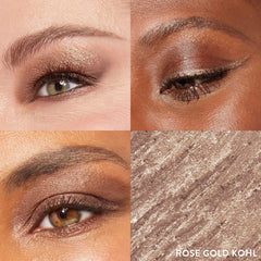 Laura Geller New York DeliNador Kohl en oro-rosado, color intenso para definición.