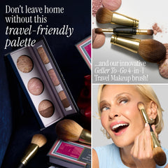 Laura Geller New York Gellers Greatest NY Minute: ombres Dolce-Bewitching-Raisin pour yeux multidimensionnels