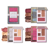 Palette Laura Geller New York: ombres et blush ensemble, look rapide et polyvalent.