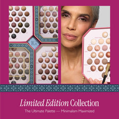 Laura Geller New York Paleta minimalismo sombras marmoladas para estilos diarios luminosos.