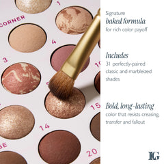 Laura Geller New York Paleta minimalismo sombras mate intermedias para definición y mezcla suave.