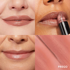 LAURA GELLER NEW YORK Prego marble texture close-up adds subtle lip dimension.