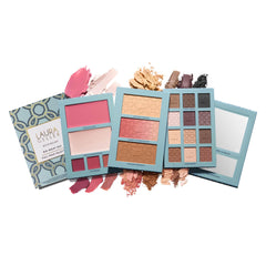 La Laura Geller New York RSVP-Ready: paleta maquillaje total para rostro y ojos, lista para eventos.