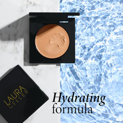 Correcteur anti-cernes Laura Geller New York contient extrait de concombre hydratant.