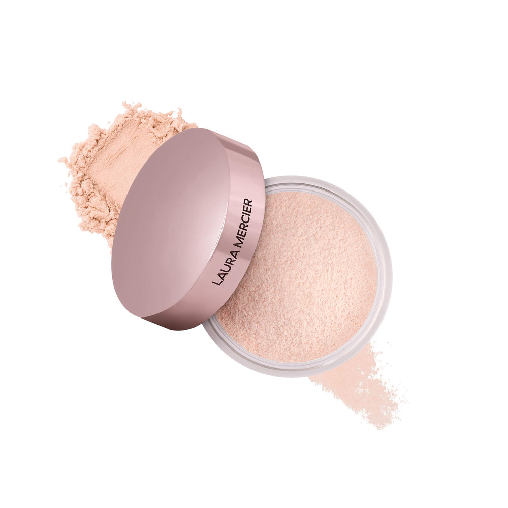 Laura Mercier polvo translúcido para maquillaje, acabado suave mate y fijación duradera para todo el día