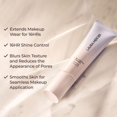 Laura Mercier Pure Canvas Primer con extractos de rosa hidrata y suaviza la piel