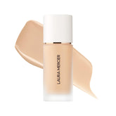 Laura Mercier Real Flawless: botella de presentación que facilita una aplicación suave para un acabado natural