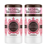 Lavanila Vanilla Grapefruit en barra, desodorante natural sin aluminio para uso diario