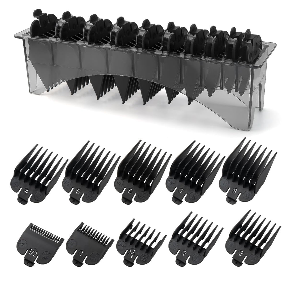 LAVEST protectores de cortapelos, set 10 piezas con porta.