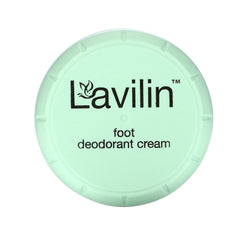 Crema desodorante de Lavilin para pies, efecto duradero y suave para piel sensible, sin aluminio